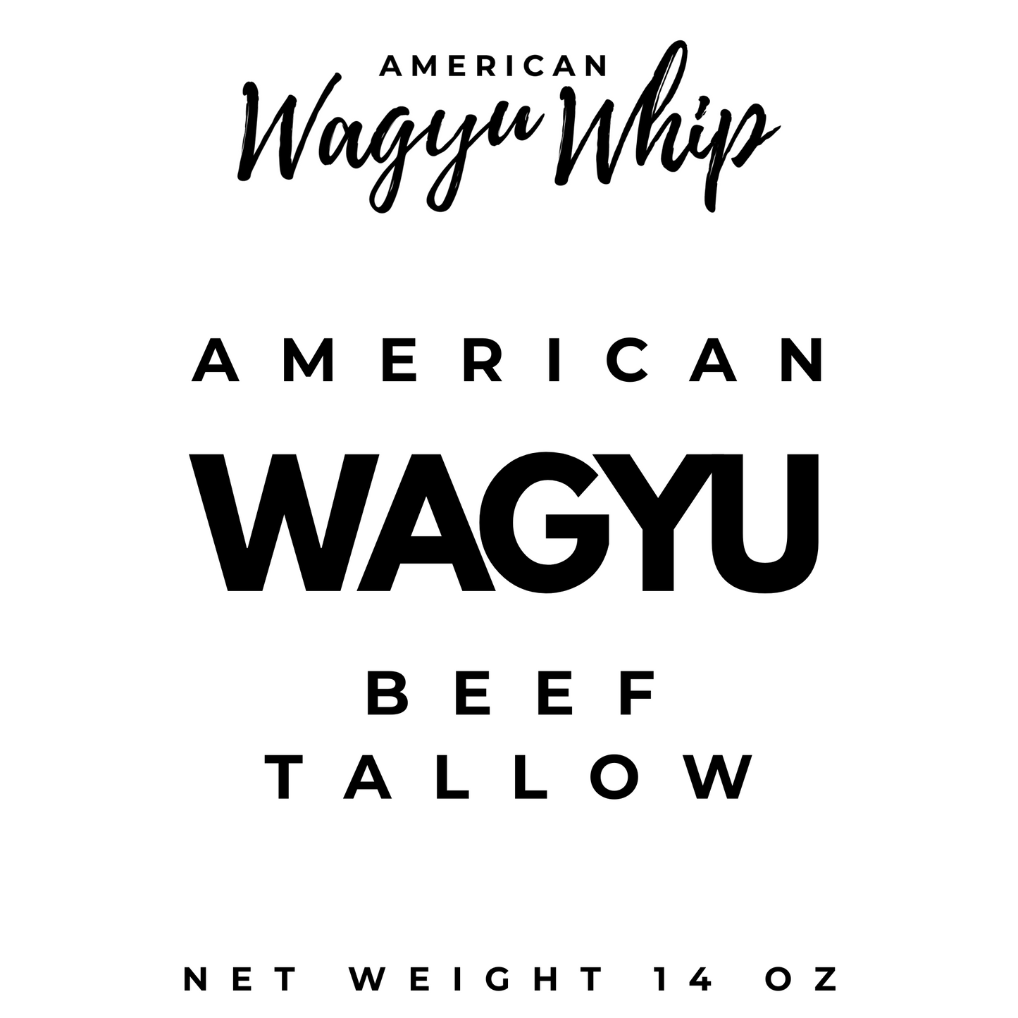AMERICAN WAGYU BEEF TALLOW