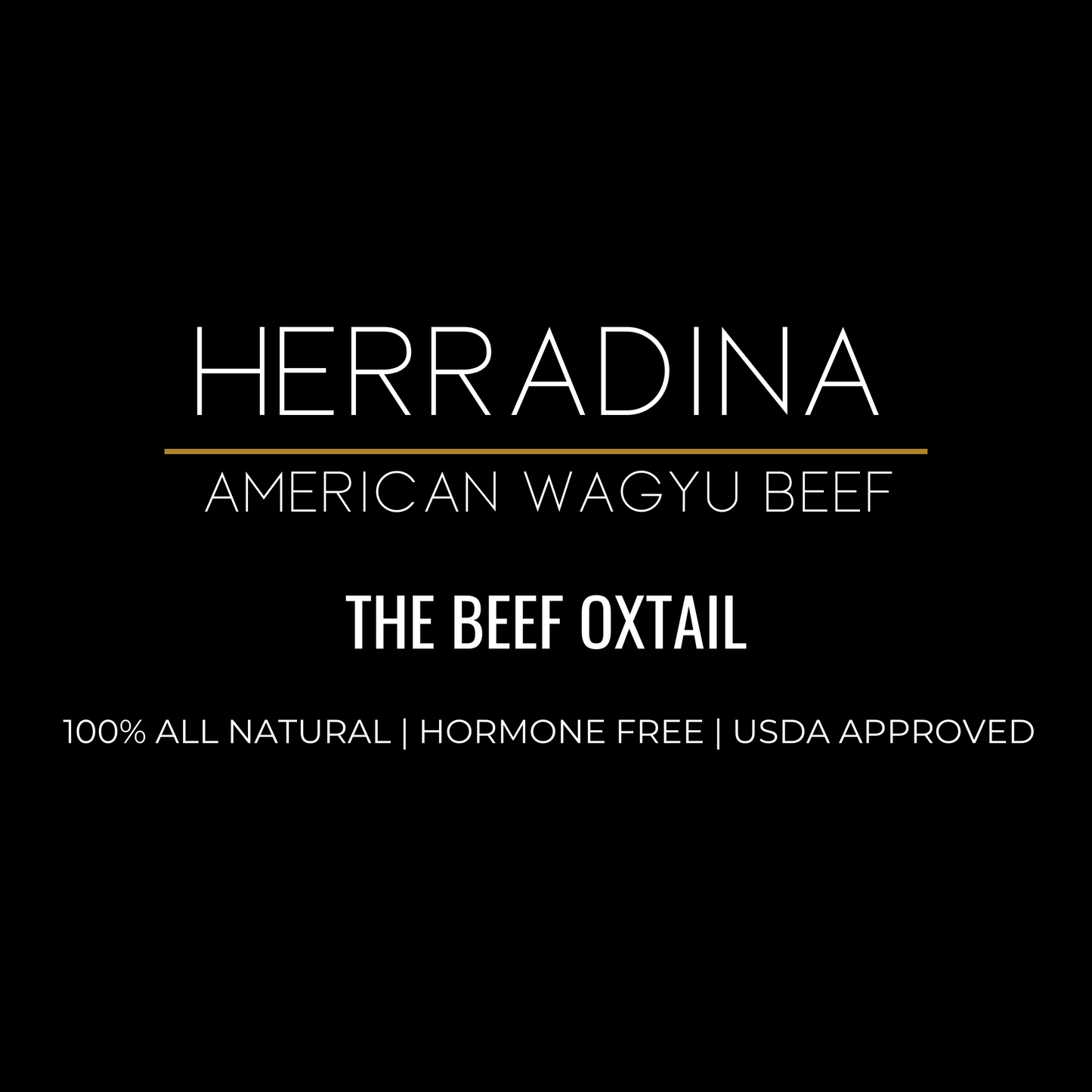 THE BEEF OXTAIL - AMERICAN WAGYU BEEF