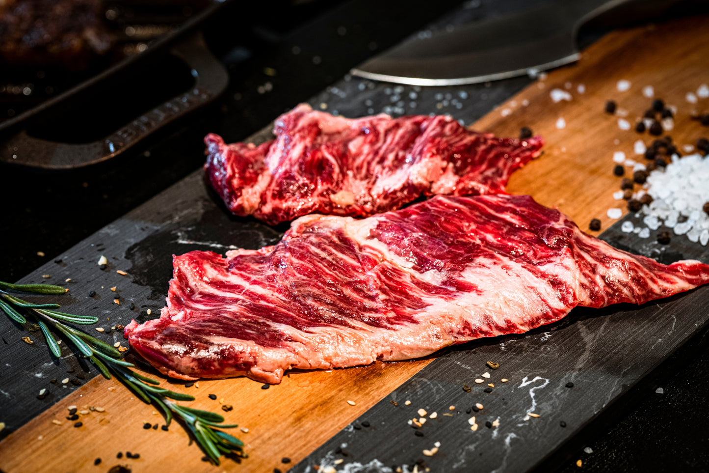 AMERICAN WAGYU BEEF - THE SKIRT STEAK