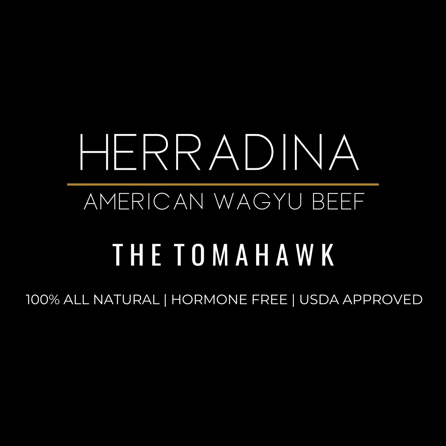 AMERICAN WAGYU BEEF - THE TOMAHAWK