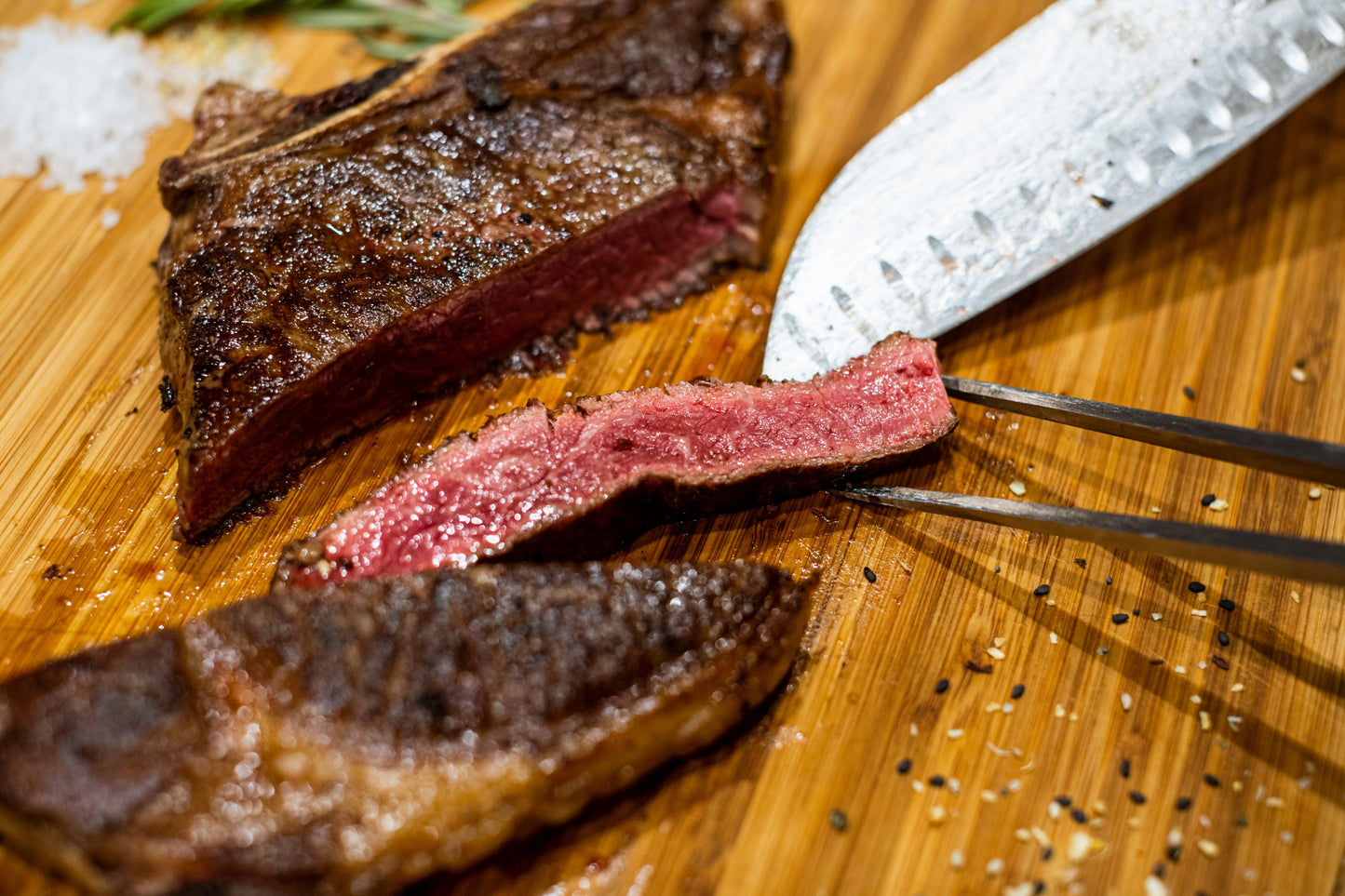 THE BONE-IN RIBEYE STEAK - AMERICAN WAGYU BEEF