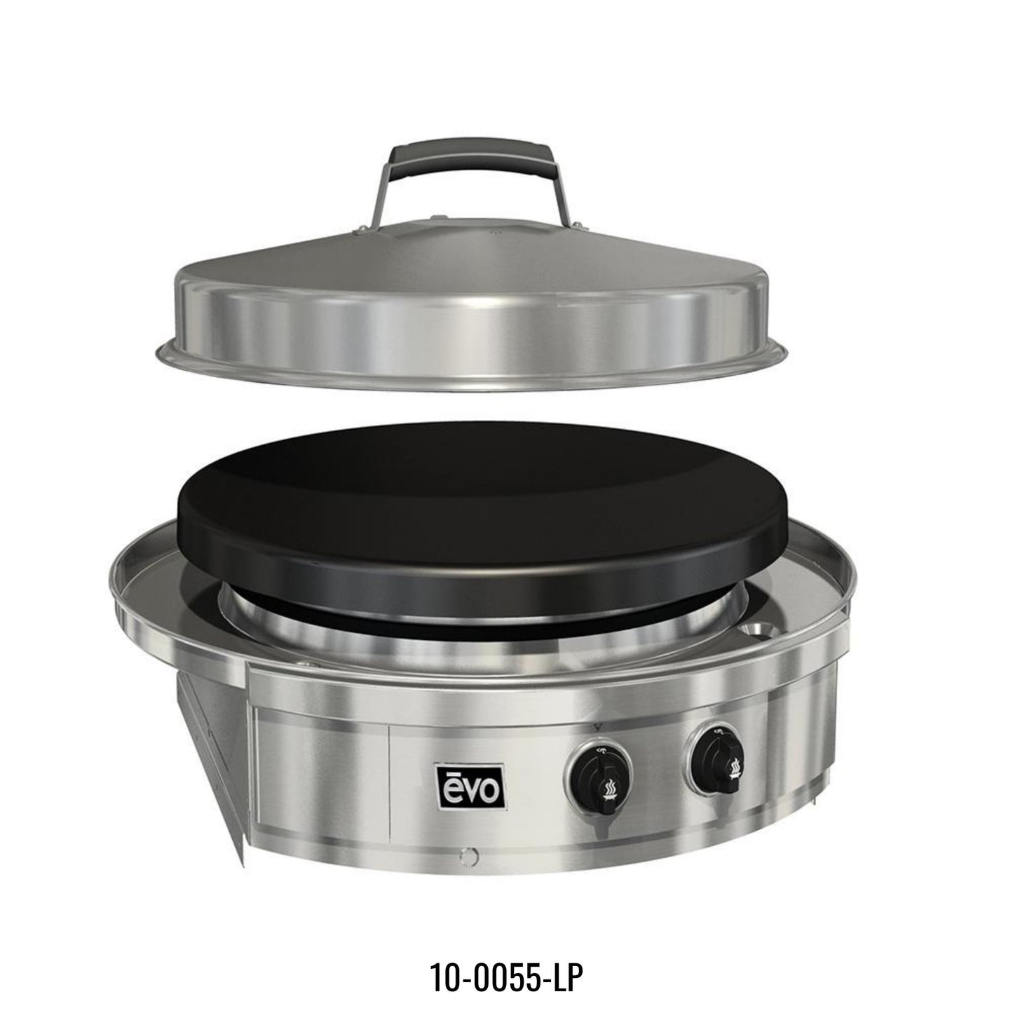 EVO AFFINITY 30G DROP-IN WITH SEASONED COOKSURFACE LP GAS - FULLY ASSEMBLED FOR OUTDOOR USE