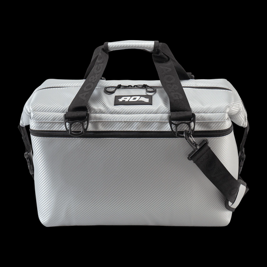 AO Carbon Series 36 Pack Cooler - Silver
