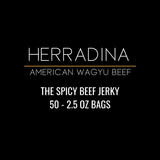 THE SPICY BEEF JERKY - 50 PACK