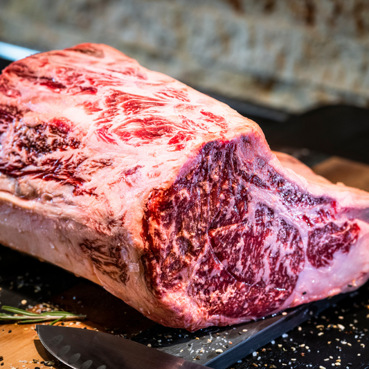 THE PRIME RIB ROAST - AMERICAN WAGYU BEEF