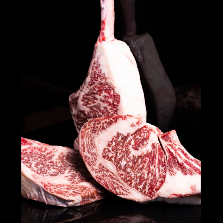 THE TOMAHAWK - AMERICAN WAGYU BEEF