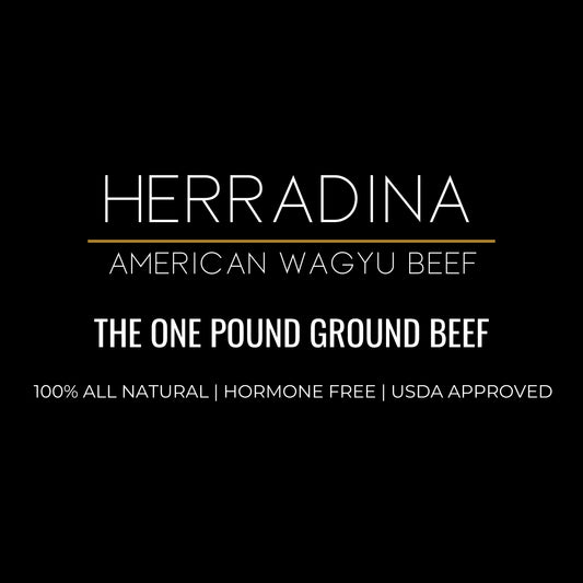 AMERICAN WAGYU BEEF - THE ONE POUND GROUND BEEF